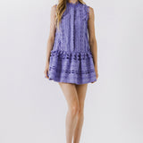 Crochet Mini Dress