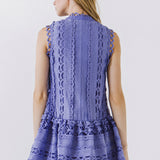 Crochet Mini Dress
