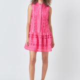 Crochet Mini Dress