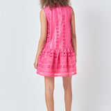 Crochet Mini Dress