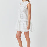 Crochet Mini Dress