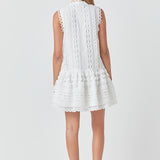 Crochet Mini Dress