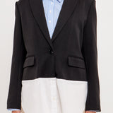 Back Cut out Tailored Jacket