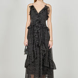 Polka Dot Ruffle Dress