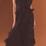 Polka Dot Ruffle Dress