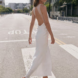 Satin And Tulle Evening Dress