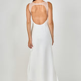 Satin And Tulle Evening Dress