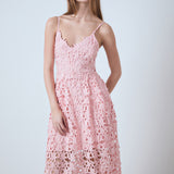 Lace Midi Dress