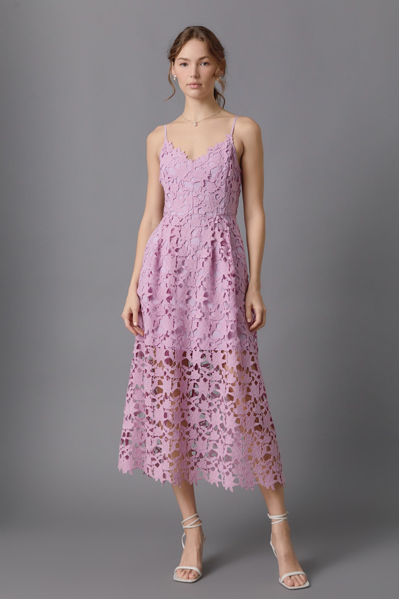 Lace Midi Dress