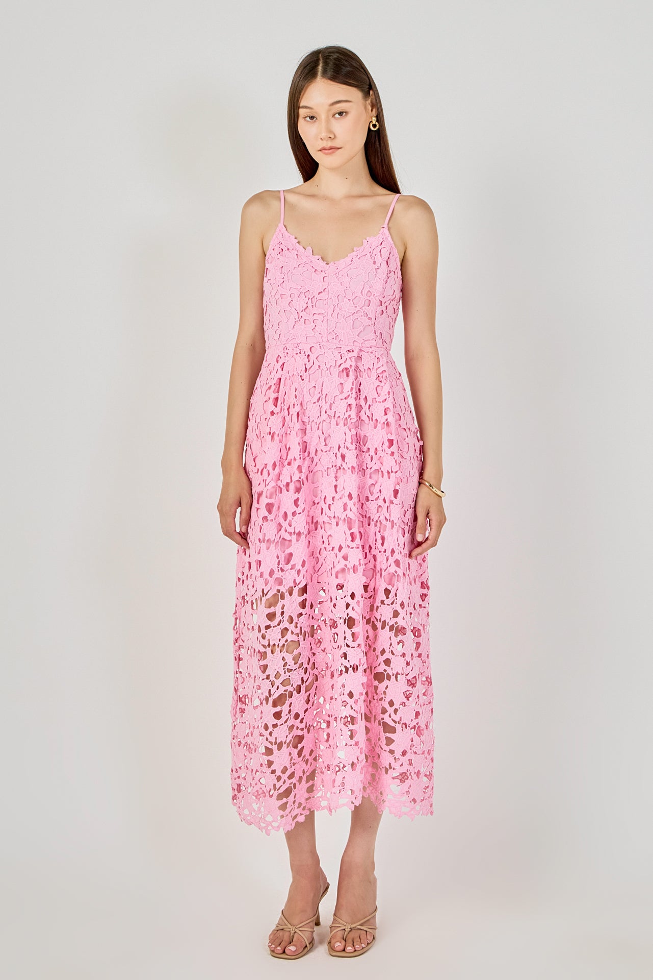 Lace Midi Dress