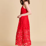 Lace Midi Dress