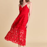 Lace Midi Dress