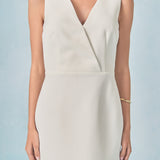 Large Bow Mini Dress