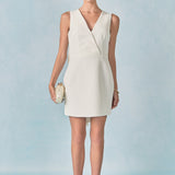 Large Bow Mini Dress