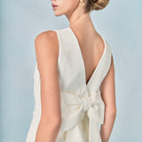 Large Bow Mini Dress