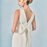 Large Bow Mini Dress