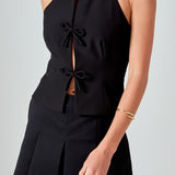 Harper Bow Detail Halter Top