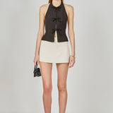 Harper Bow Detail Halter Top