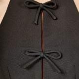 Harper Bow Detail Halter Top