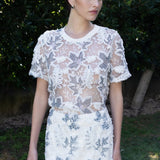 Embroidered Short Skirt