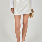 Mother of Pearls Mini Skirt