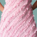 Strapless Ruffled Maxi Dress