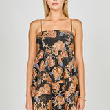 Metallic Jacquard Mini Dress