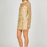 Sequins Beading Mesh Dress