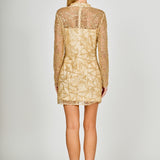 Sequins Beading Mesh Dress