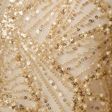 Sequins Beading Mesh Dress