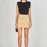 Sequins and Beading Mesh Skirt