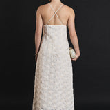 Spaghetti Strap Lace Midi Dress