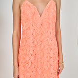 Spaghetti Strap Lace Midi Dress