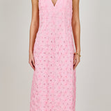 Spaghetti Strap Lace Midi Dress