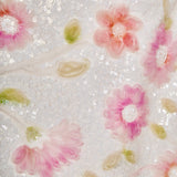 Floral Sequin Lace Mini Dress