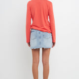 Classic Long Sleeve V Neck Tee