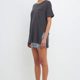 Classic Round Neck T-shirt With Round Neck