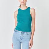 Racerback Knit Tank