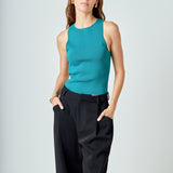 Racerback Knit Tank