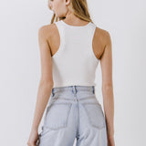 Racerback Knit Tank
