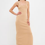 Square Neck Maxi Dress