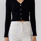 Sale of Knit Cropped Lounge Cardigan