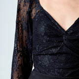 Super Cheeky Floral Lace Bodysuit