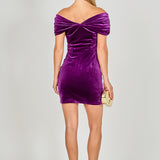 Velvet Mini Dress