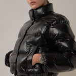 GREY LAB-Cropped Puffer Jacket-JACKETS available at Objectrare