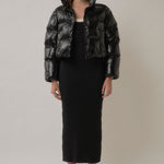 GREY LAB-Cropped Puffer Jacket-JACKETS available at Objectrare