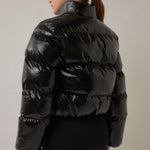 GREY LAB-Cropped Puffer Jacket-JACKETS available at Objectrare