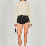 Long Sleeve Cropped Sweater