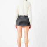 Long Sleeve Cropped Sweater