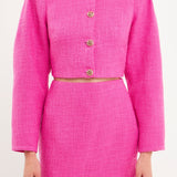 Cropped Tweed Jacket